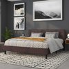 Flash Furniture King Size, Headboard, Brown Vinyl HG-HB1705-K-BR-GG